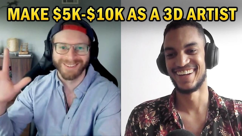 How Richard Makes $5-$10k P/Month as a 3D Artist