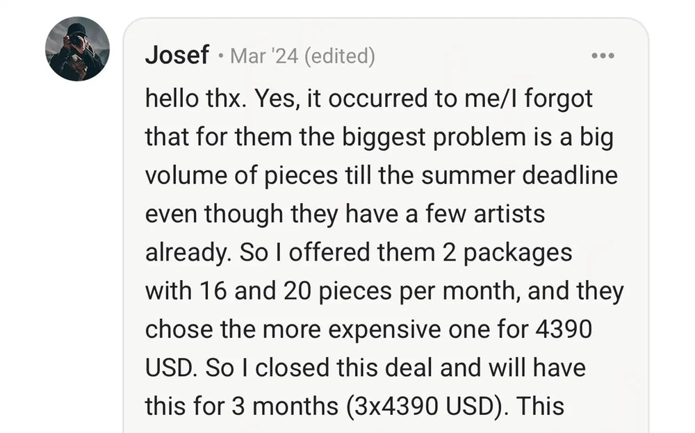 How Josef To Doubled His Income While Doing Half The Work